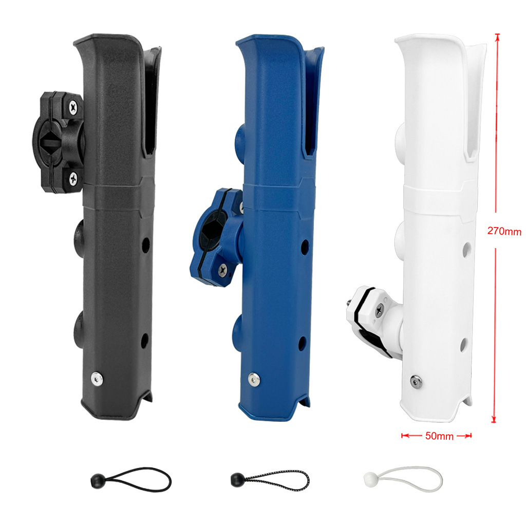 Fishing Kayak Crate - Adjustable Spinning Portable Plastic Fishing Rod